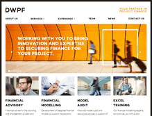 Tablet Screenshot of dwpf.com